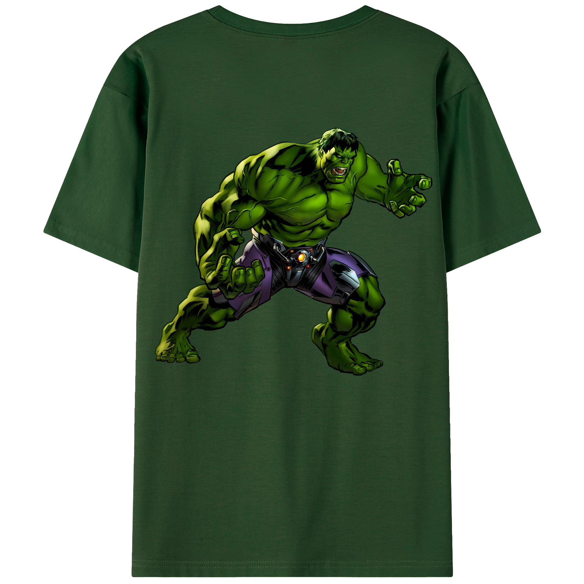 （画像用） アベンジャーズ The Avengers 綿100％半袖Tシャツ（背面プリント）